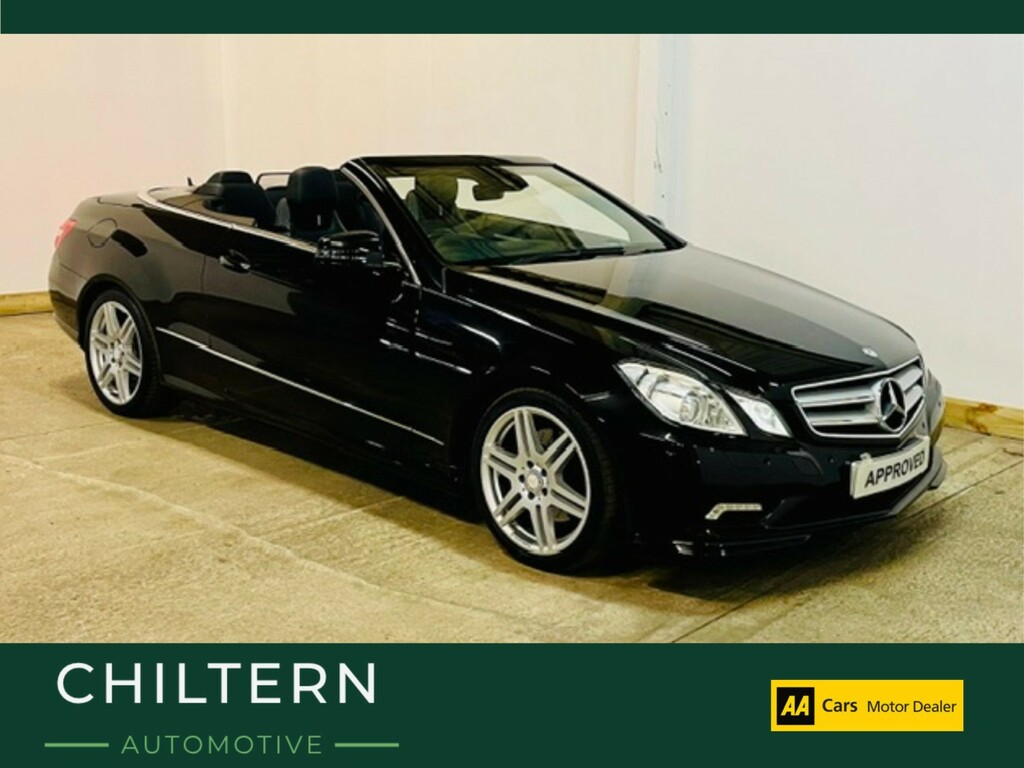 Mercedes-Benz E Class 3.0 E350 Cdi V6 Blueefficiency Sport 2010 Black