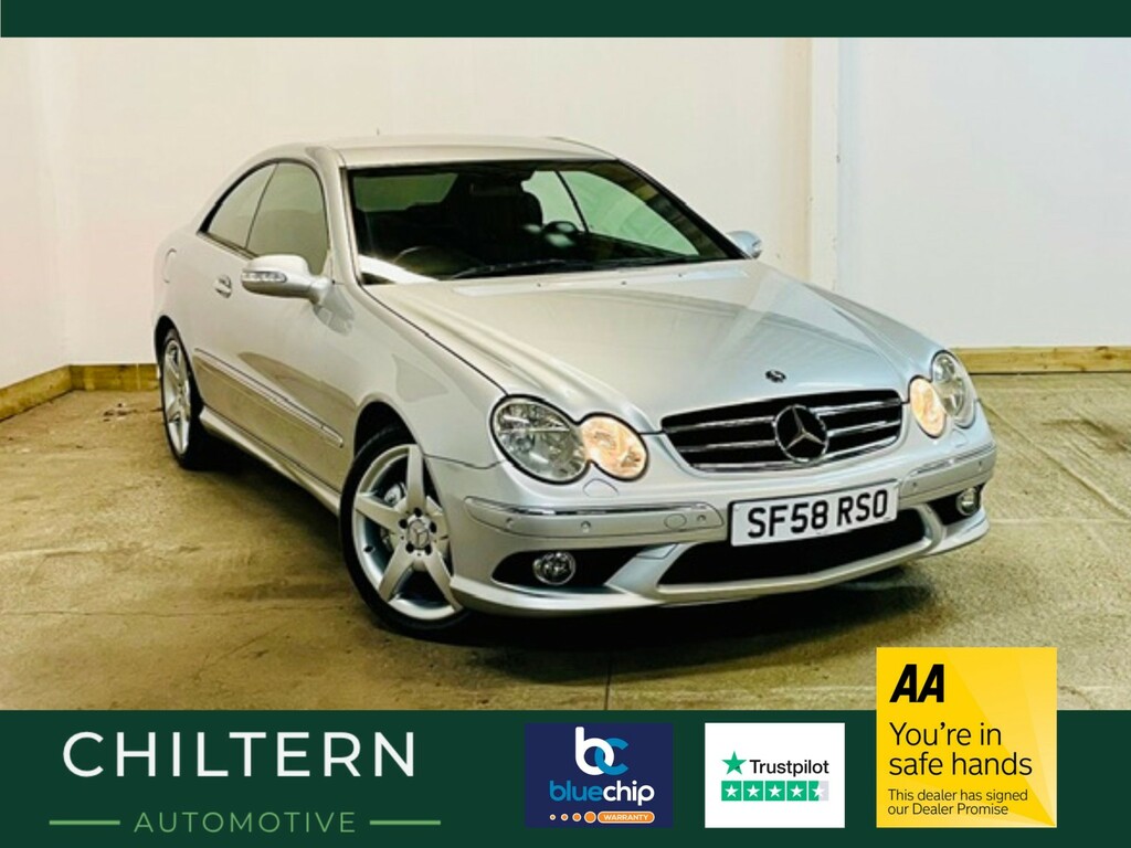 Mercedes-Benz CLK 1.8 Clk200 Kompressor Sport 2008 Silver