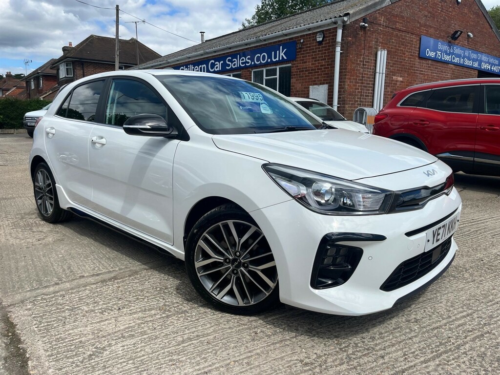 Kia RIO 1.0 T-gdi Mhev Gt-line S Euro 6 Ss White