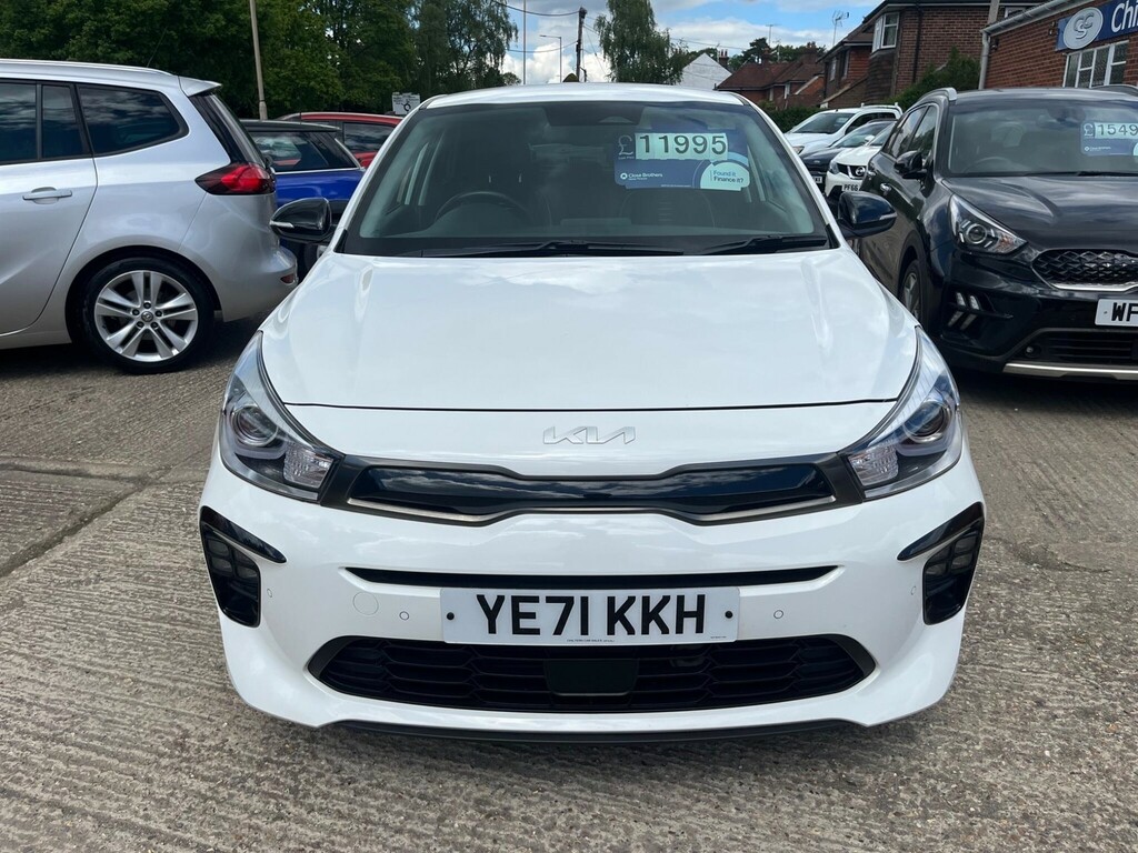 Kia RIO 1.0 T-gdi Mhev Gt-line S Euro 6 Ss White #2