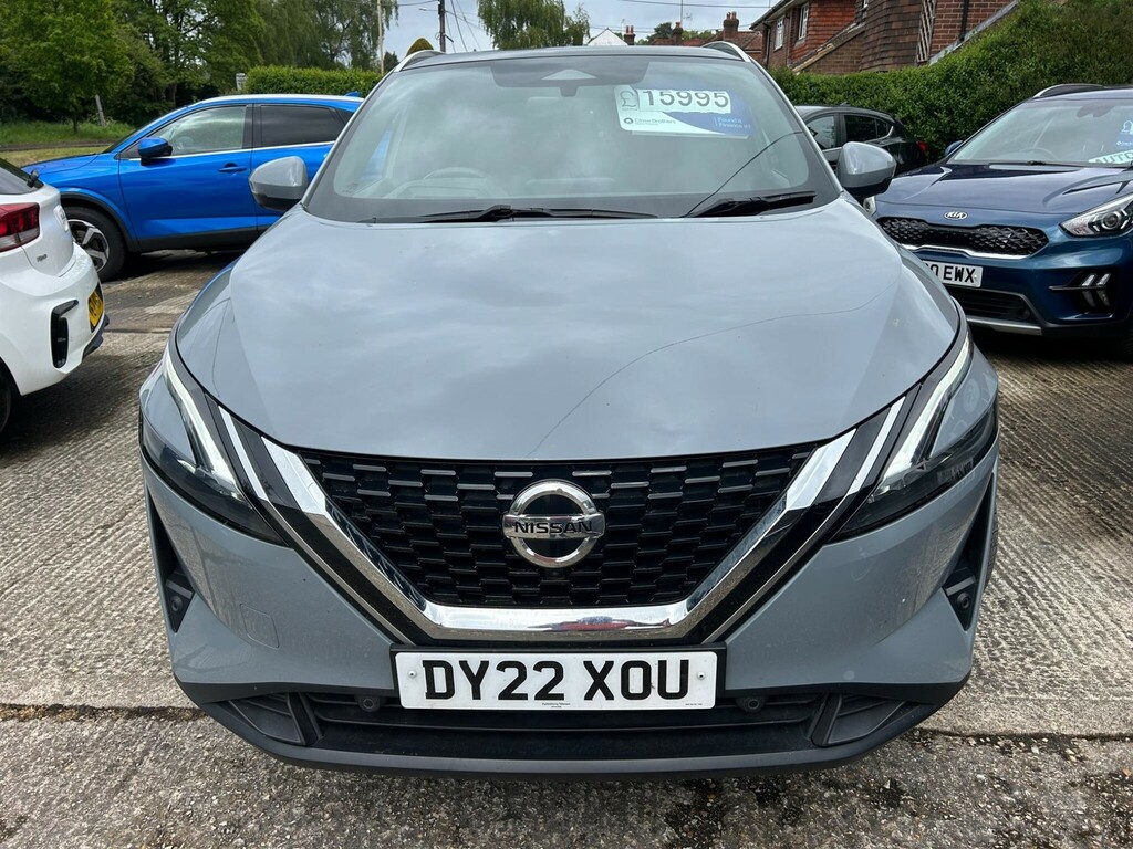 Nissan Qashqai 1.3 Dig-t Mhev Tekna Euro 6 Ss DY22XOU Grey #3