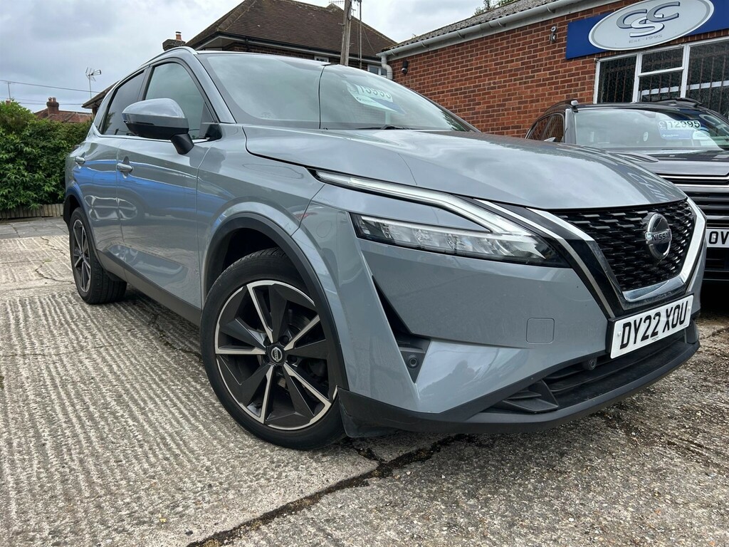 Nissan Qashqai 1.3 Dig-t Mhev Tekna Euro 6 Ss DY22XOU Grey #6