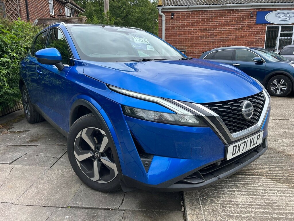 Nissan Qashqai 1.3 Dig-t Mhev N-connecta Xtron Euro 6 Ss Blue