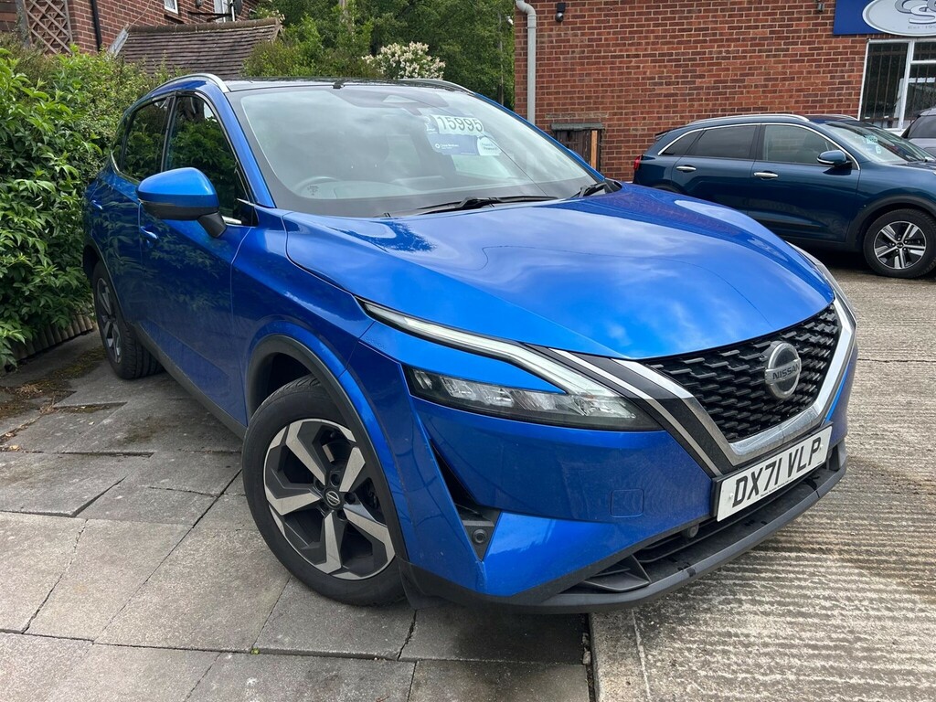 Nissan Qashqai 1.3 Dig-t Mhev N-connecta Xtron Euro 6 Ss DX71VLP Blue #3