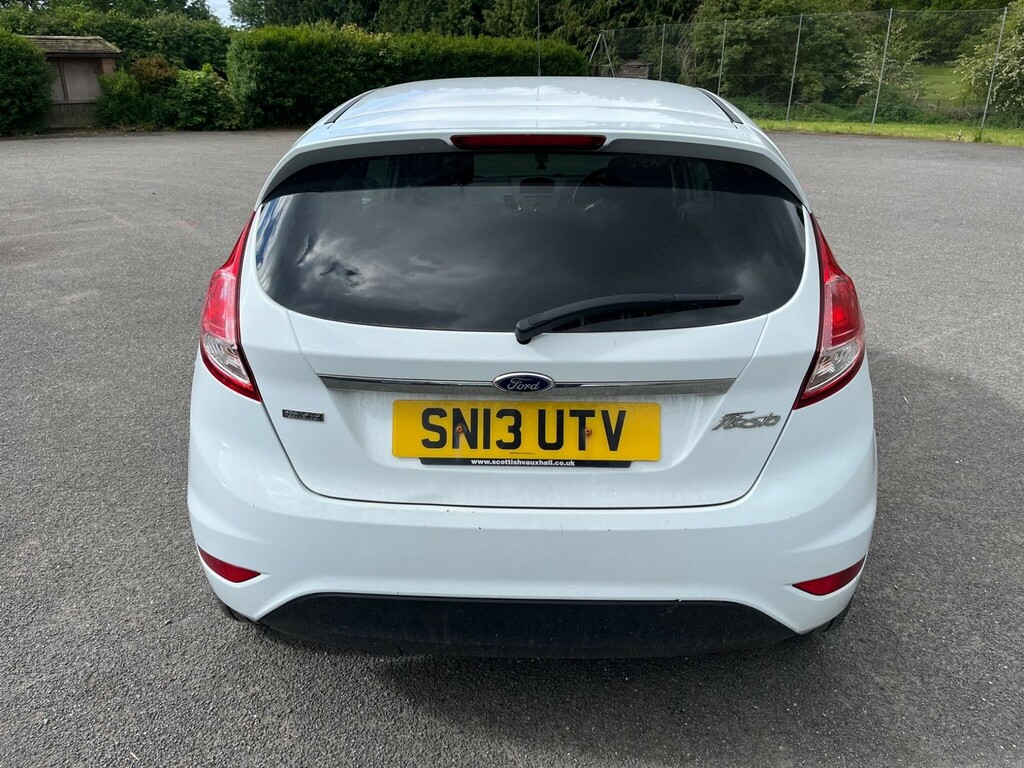 Ford Fiesta 1.0T Ecoboost Zetec Euro 5 Ss SN13UTV White #5