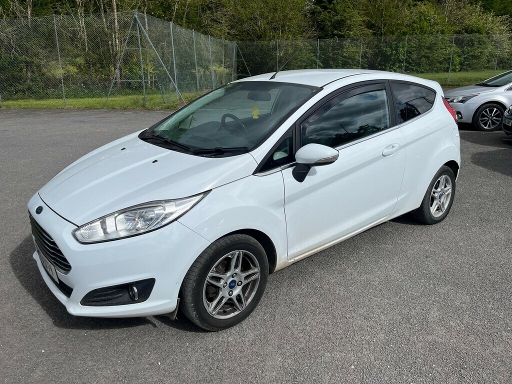 Ford Fiesta 1.0T Ecoboost Zetec Euro 5 Ss SN13UTV White #4
