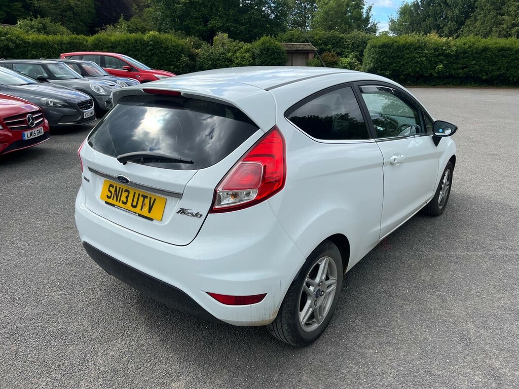 Ford Fiesta 1.0T Ecoboost Zetec Euro 5 Ss SN13UTV White #6