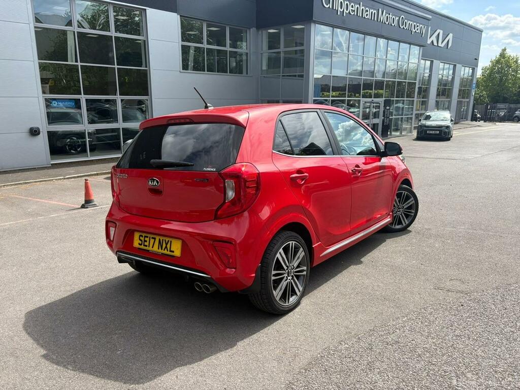 Kia Picanto 1.0 Gt-line SE17NXL Red #4