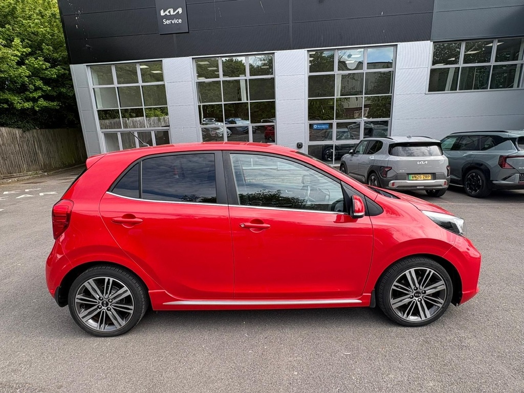 Kia Picanto 1.0 Gt-line SE17NXL Red #5