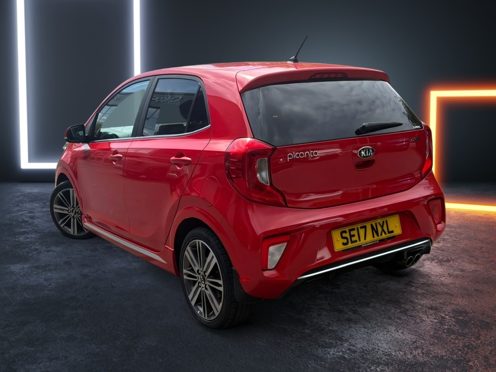 Kia Picanto 1.0 Gt-line SE17NXL Red #2