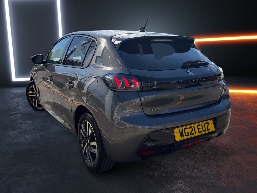 Peugeot 208 1.2 Puretech 100 Allure Premium WG21EUZ Grey #2