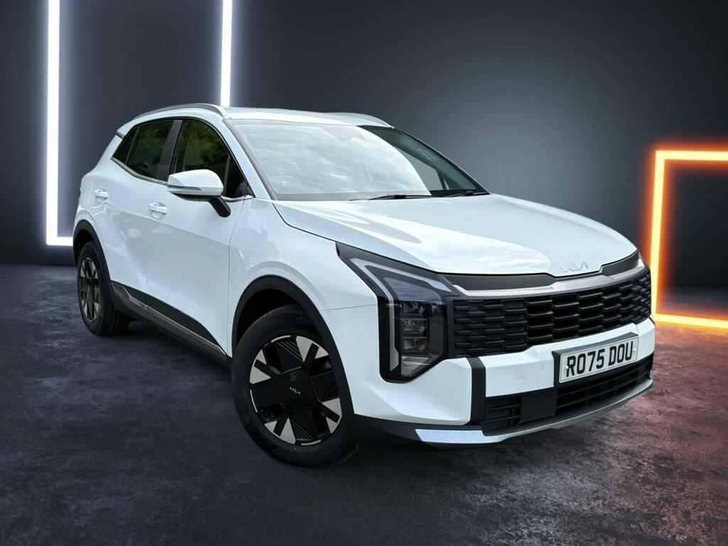 Kia Sportage 1.6T Gdi Hev Pure White