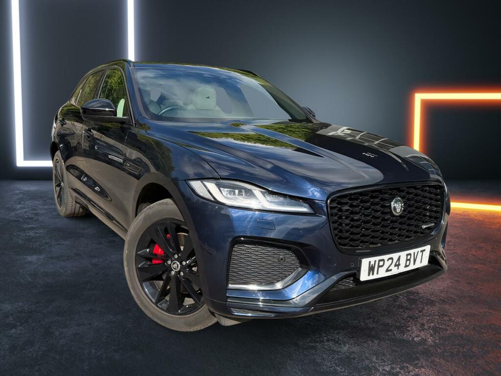 Jaguar F-Pace 2.0 D200 R-dynamic Se Black Awd Blue