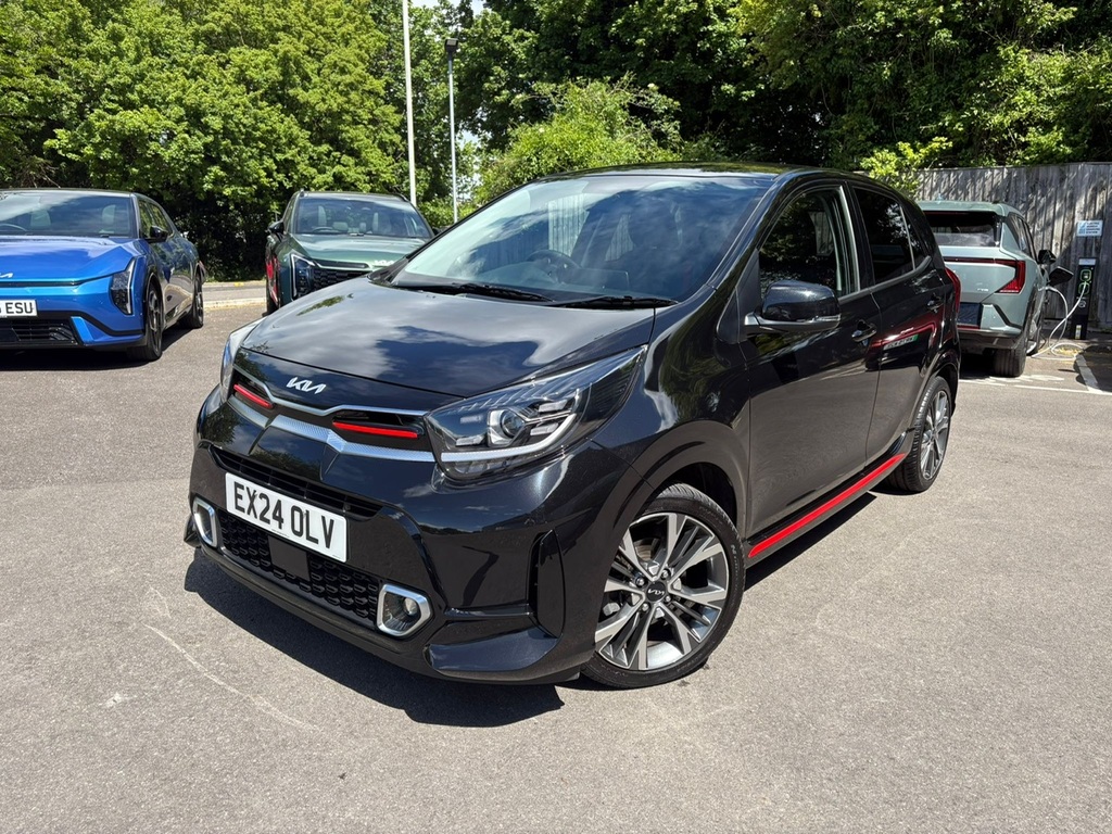 Kia Picanto 1.0 Gt-line 4 Seats EX24OLV Black #3