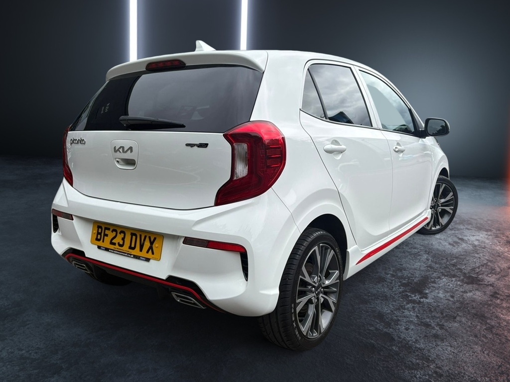 Kia Picanto 1.0 Gt-line 4 Seats BF23DVX White #2