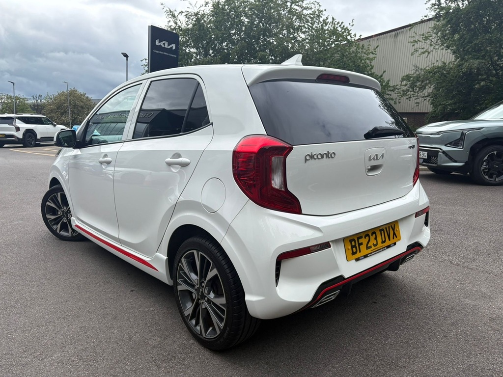 Kia Picanto 1.0 Gt-line 4 Seats BF23DVX White #4