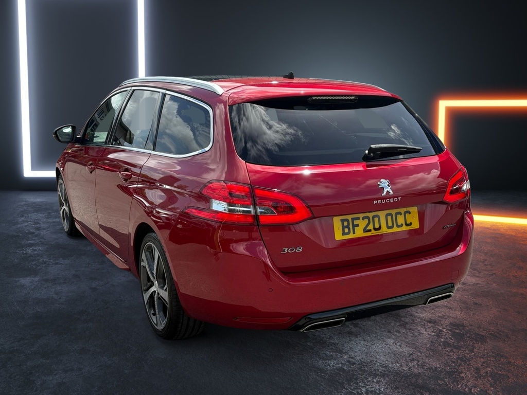 Peugeot 308 1.5 Bluehdi 130 Gt Line Red #3