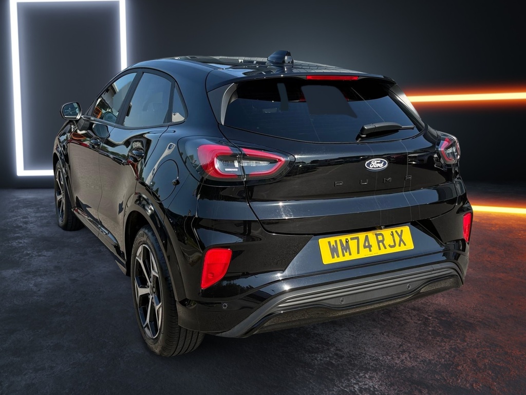 Ford Puma 1.0 Ecoboost Hybrid Mhev St-line WM74RJX Black #3
