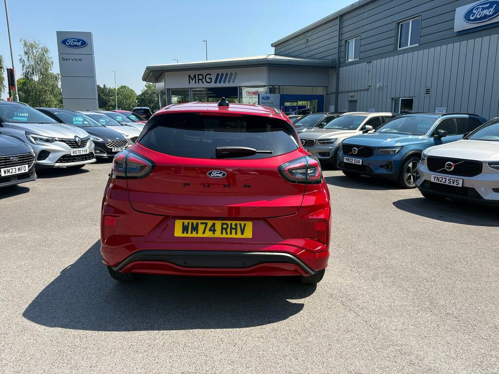 Ford Puma 1.0 Ecoboost Hybrid Mhev St-line WM74RHV Red #4