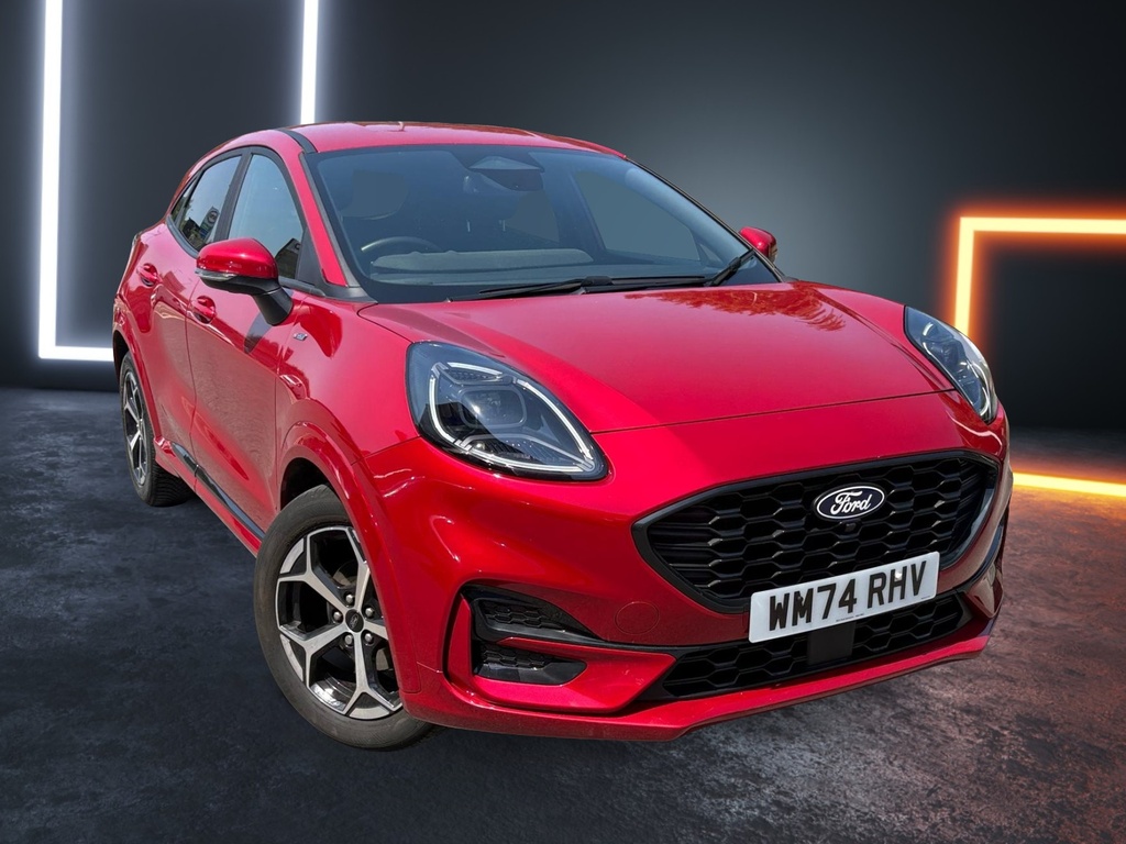 Ford Puma 1.0 Ecoboost Hybrid Mhev St-line Red