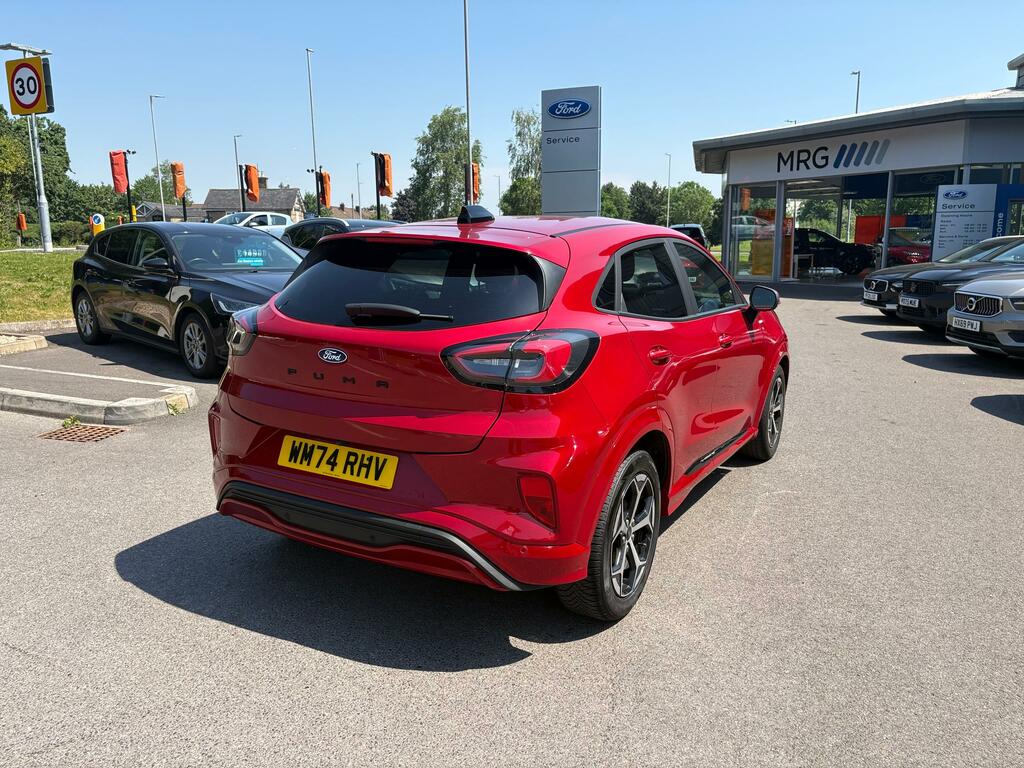 Ford Puma 1.0 Ecoboost Hybrid Mhev St-line WM74RHV Red #5