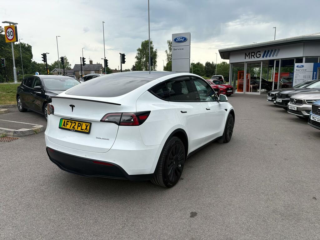 Tesla Model Y Long Range Awd AF72PLX White #5