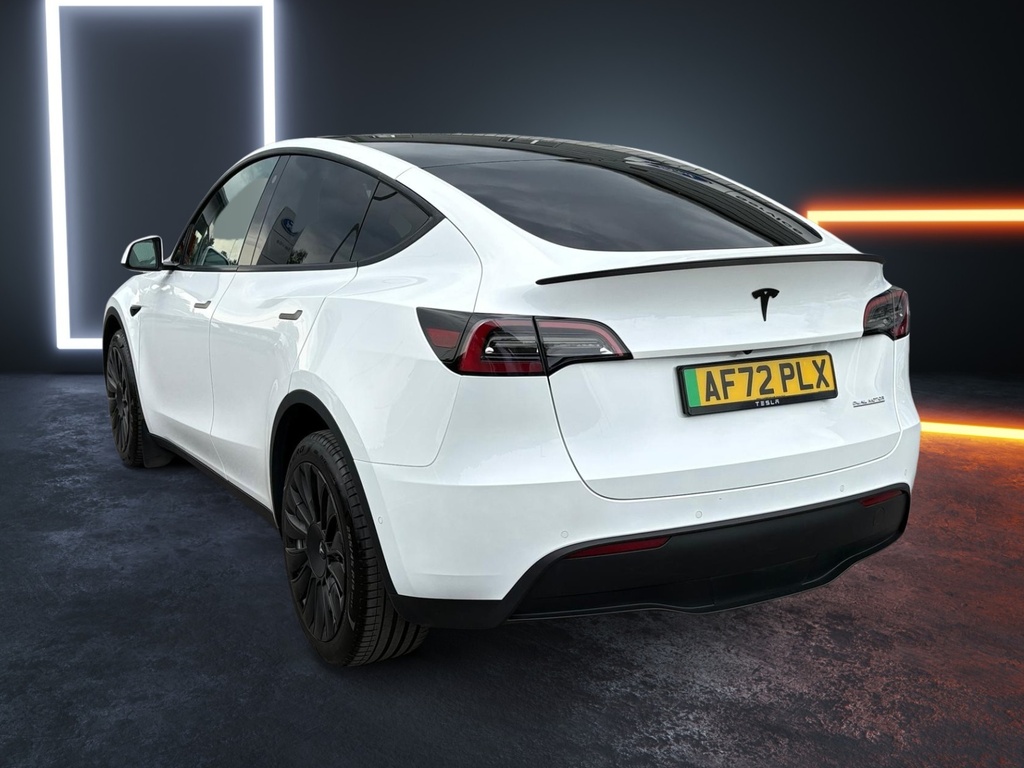 Tesla Model Y Long Range Awd AF72PLX White #3