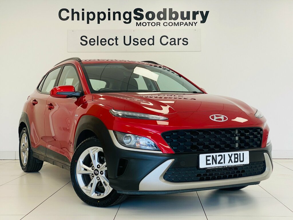 Hyundai Kona 1.0 T-gdi Mhev Se Connect Suv Hybrid Ma Red