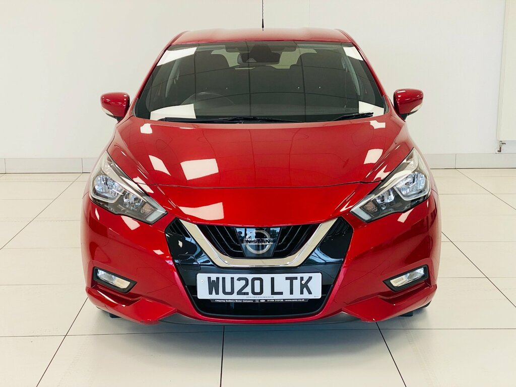 Nissan Micra 1.0 Dig-t Acenta Hatchback Euro WU20LTK Red #4