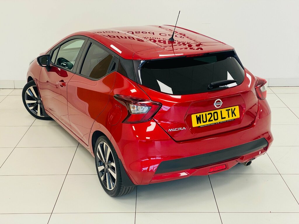 Nissan Micra 1.0 Dig-t Acenta Hatchback Euro WU20LTK Red #6