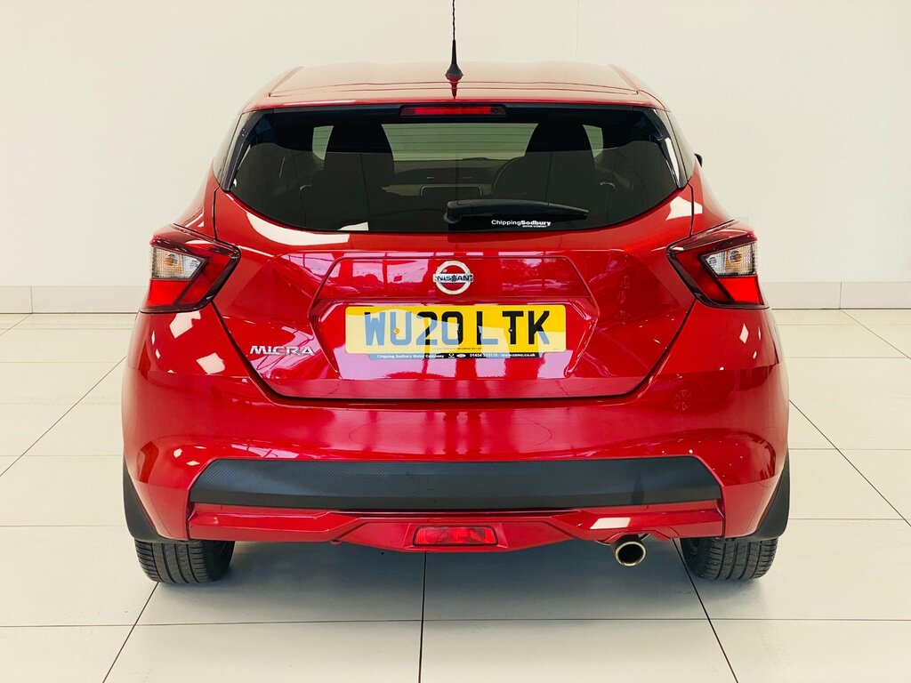 Nissan Micra 1.0 Dig-t Acenta Hatchback Euro WU20LTK Red #5