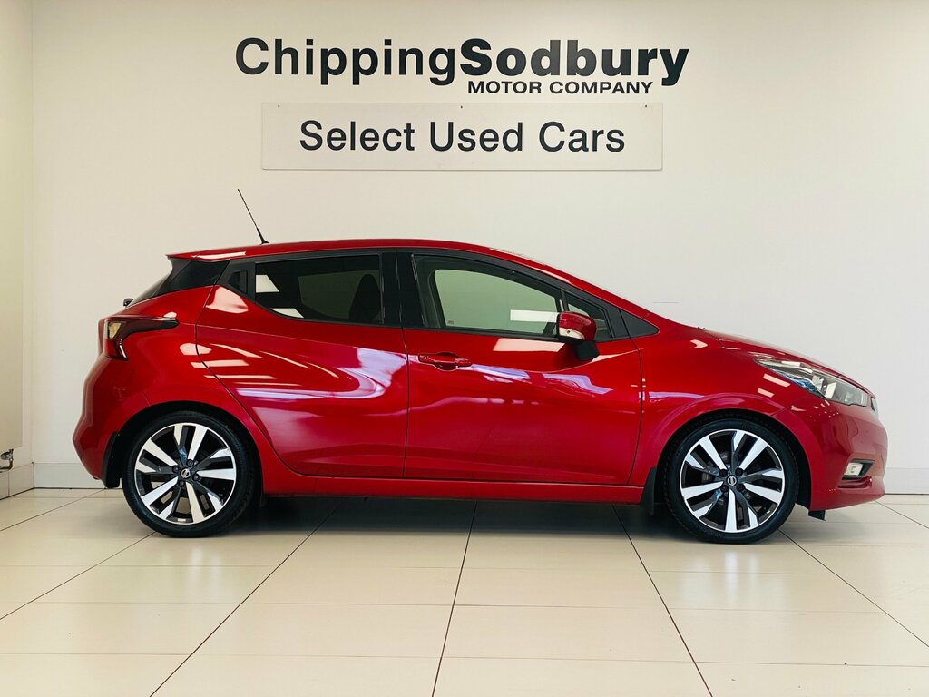 Nissan Micra 1.0 Dig-t Acenta Hatchback Euro WU20LTK Red #3