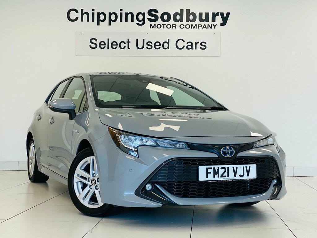 Toyota Corolla 1.8 Vvt-h Gpf Icon Tech Hatchback Hybri Grey