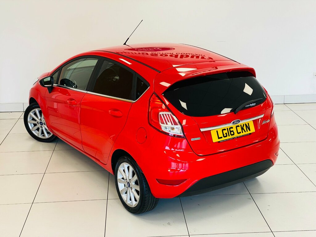 Ford Fiesta Ecoboost Titanium Hatchback Euro LG16CKN Red #6