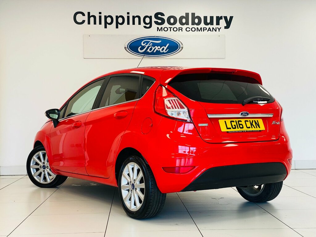 Ford Fiesta Ecoboost Titanium Hatchback Euro LG16CKN Red #2