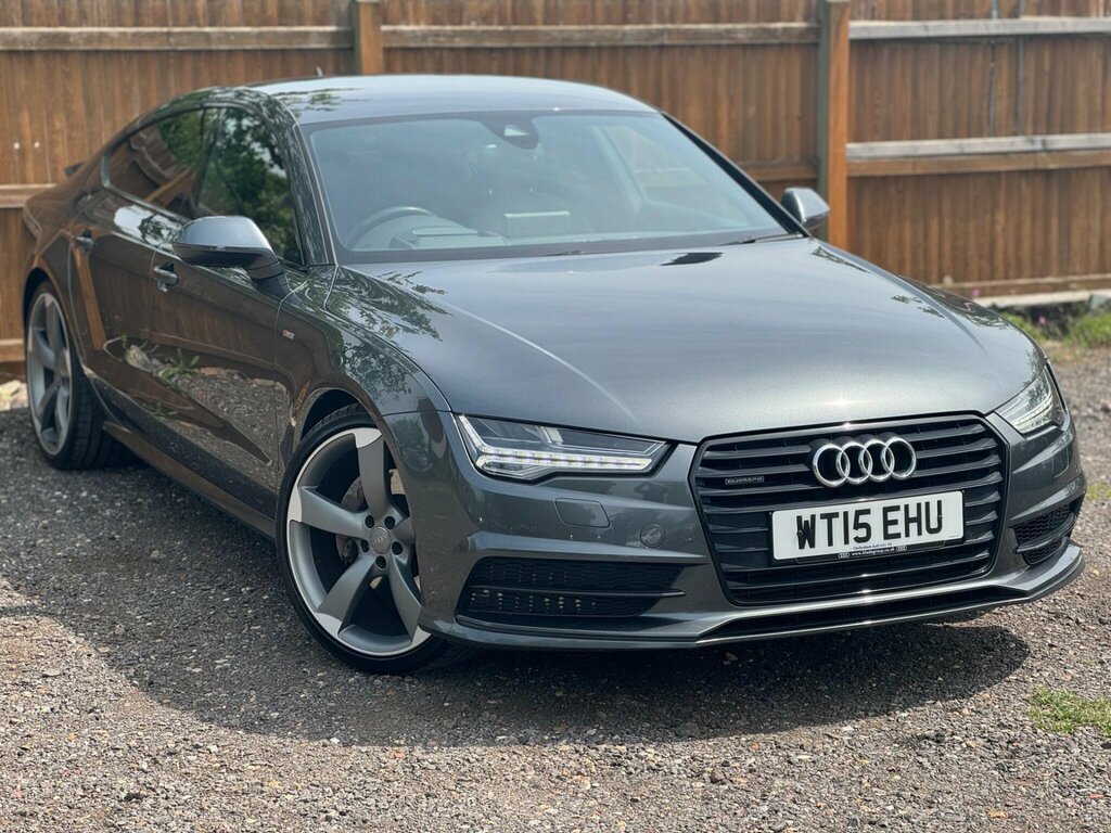 Audi A7 3.0 Tdi V6 Black Edition Sportback S Tronic Quattr Grey
