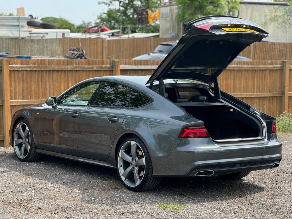 Audi A7 3.0 Tdi V6 Black Edition Sportback S Tronic Quattr Grey #4