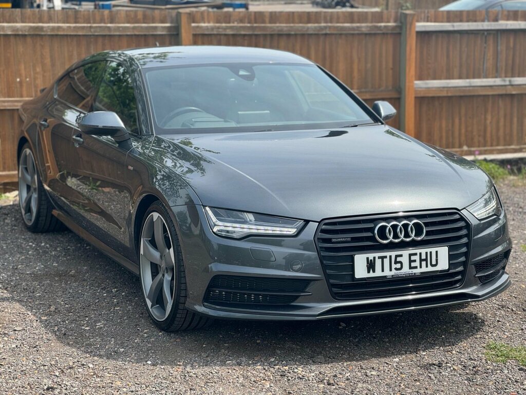 Audi A7 3.0 Tdi V6 Black Edition Sportback S Tronic Quattr Grey #6