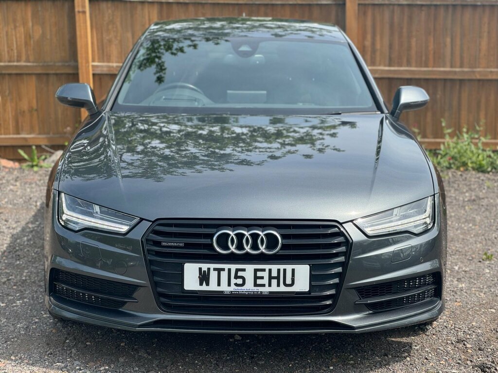 Audi A7 3.0 Tdi V6 Black Edition Sportback S Tronic Quattr Grey #2