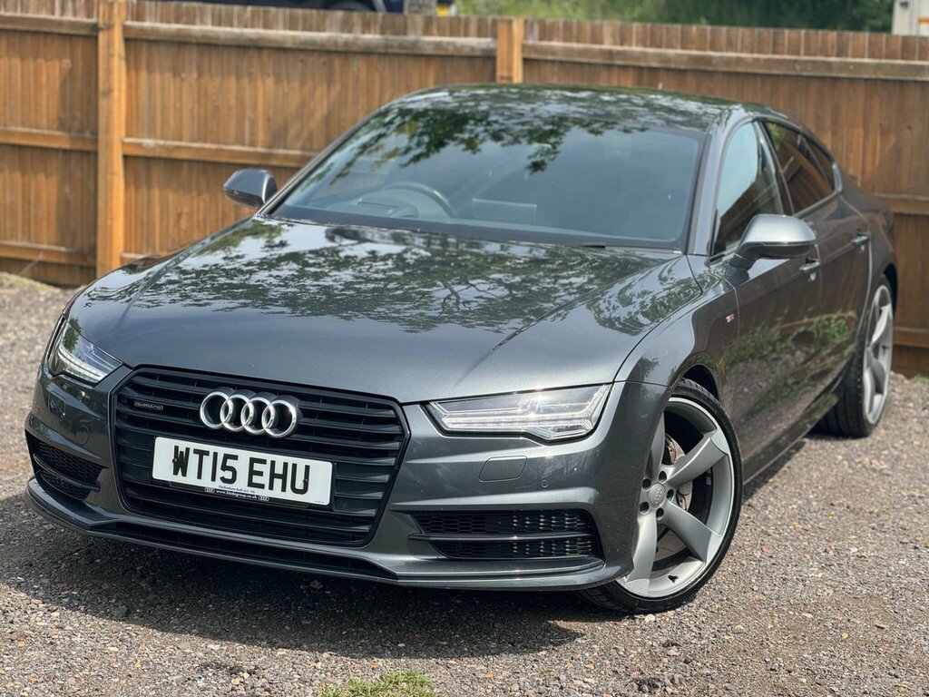 Audi A7 3.0 Tdi V6 Black Edition Sportback S Tronic Quattr Grey #3