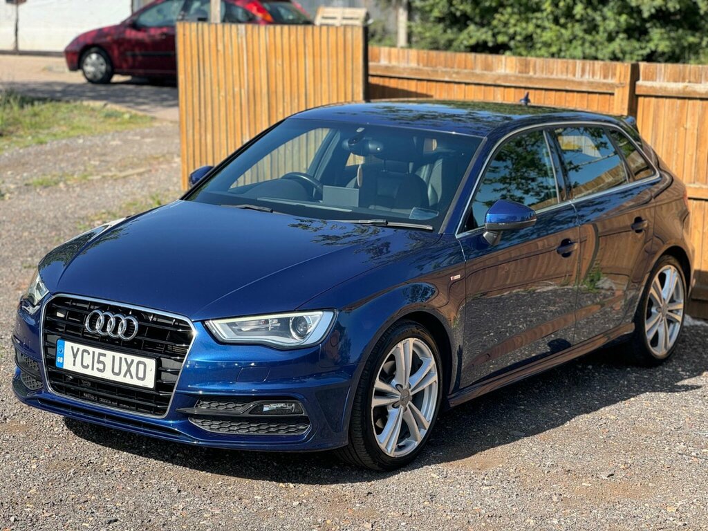 Audi A3 2.0 Tdi S Line Sportback Euro 6 Ss YC15UXO Blue #3