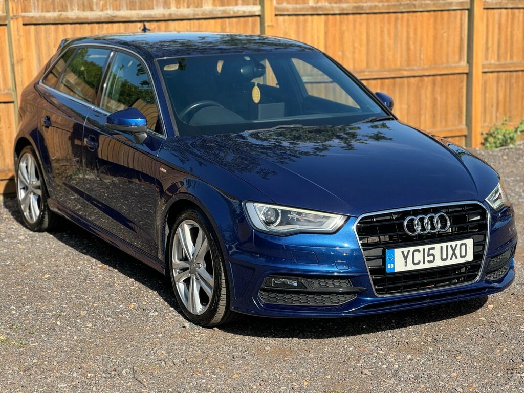 Audi A3 2.0 Tdi S Line Sportback Euro 6 Ss YC15UXO Blue #5