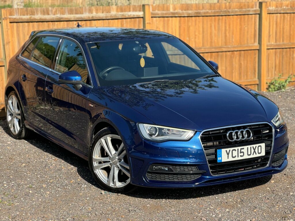 Audi A3 2.0 Tdi S Line Sportback Euro 6 Ss Blue