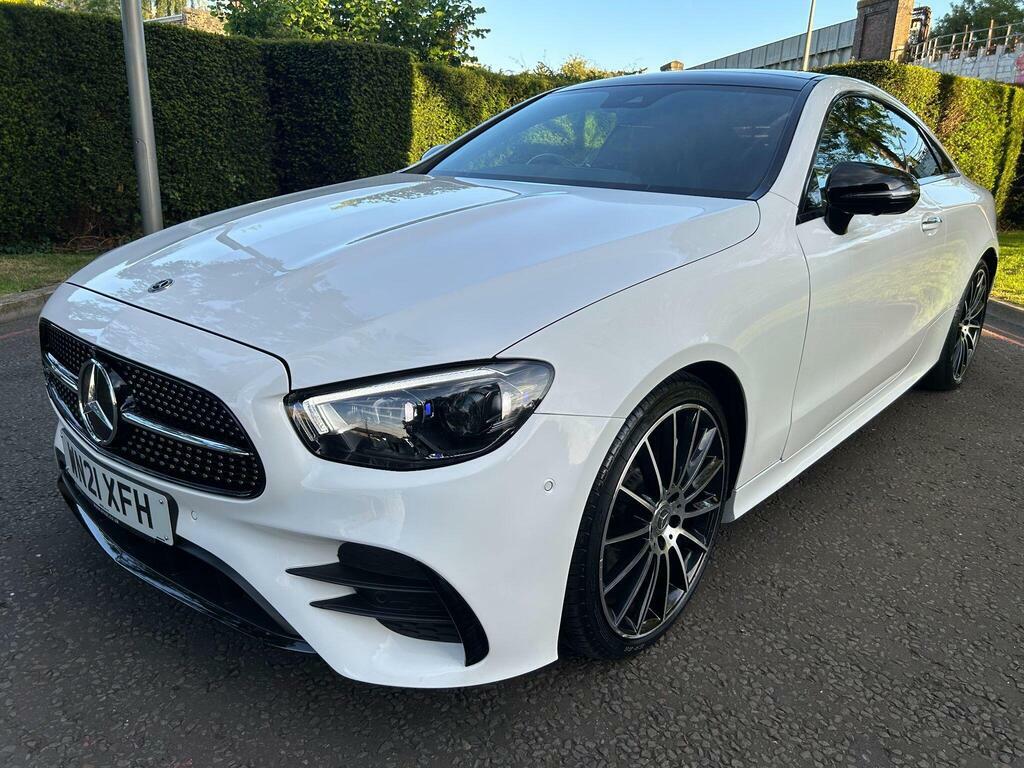Mercedes-Benz E Class 2.0 E300h Mhev Amg Line Night Edition Premium Plu White