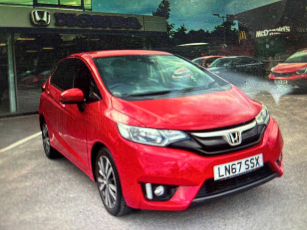 Honda Jazz 1.3 I-vtec Ex Navi Cvt Euro 6 Ss LN67SSX Red #2