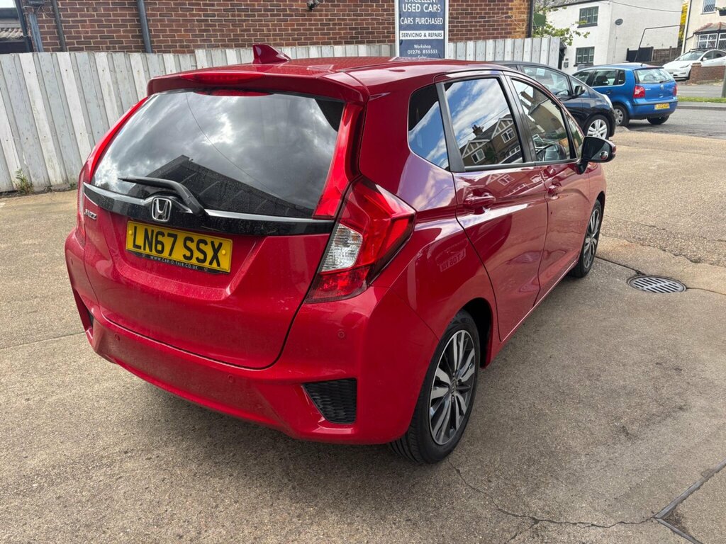 Honda Jazz 1.3 I-vtec Ex Navi Cvt Euro 6 Ss LN67SSX Red #6