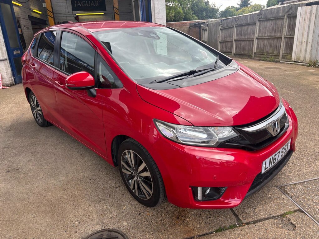 Honda Jazz 1.3 I-vtec Ex Navi Cvt Euro 6 Ss LN67SSX Red #4