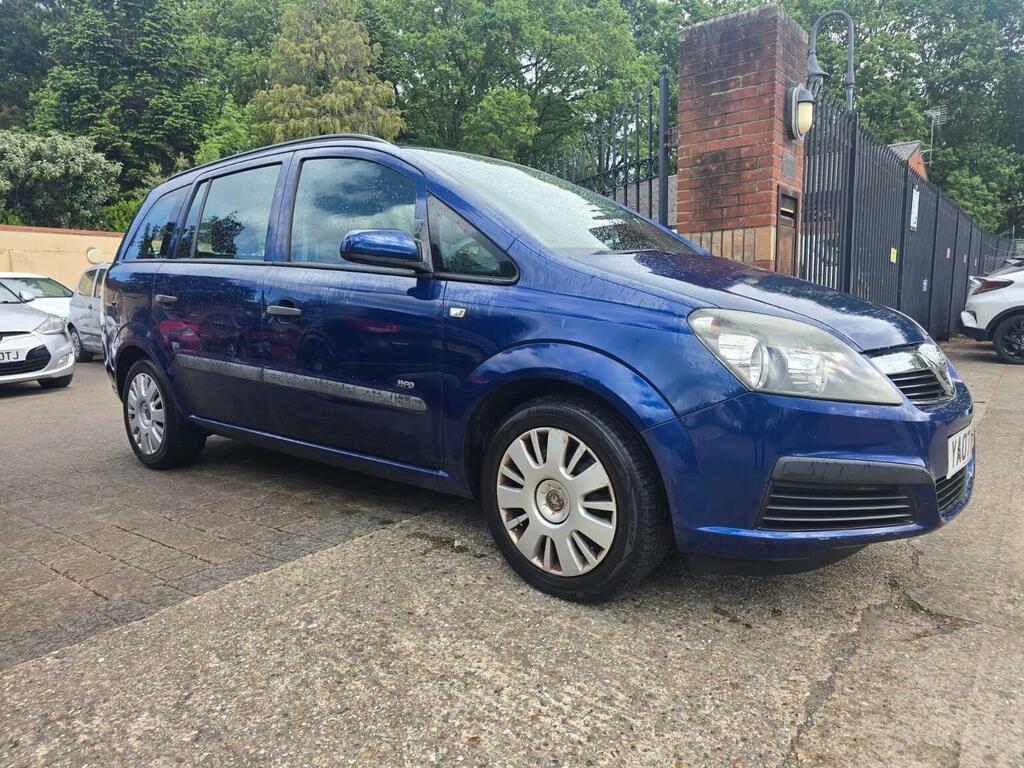 Vauxhall Zafira Mpv 1.6 Life Euro 4 200707 Blue