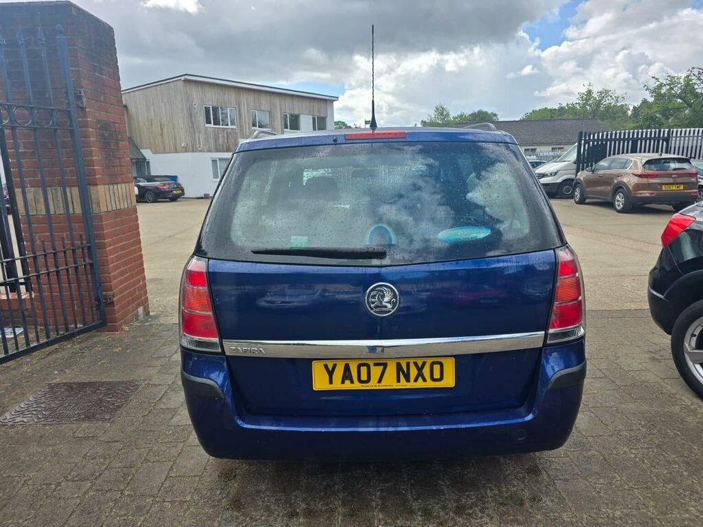 Vauxhall Zafira Mpv 1.6 Life Euro 4 200707 Blue #5