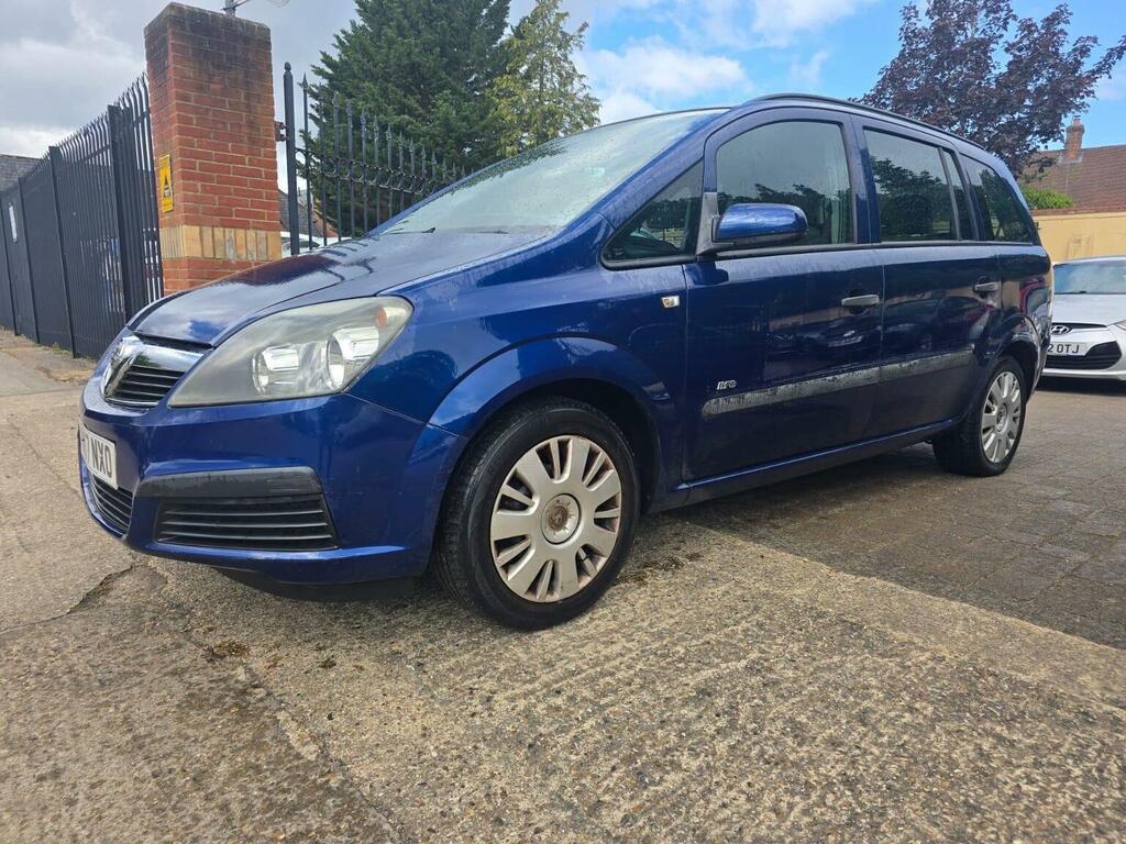 Vauxhall Zafira Mpv 1.6 Life Euro 4 200707 Blue #2